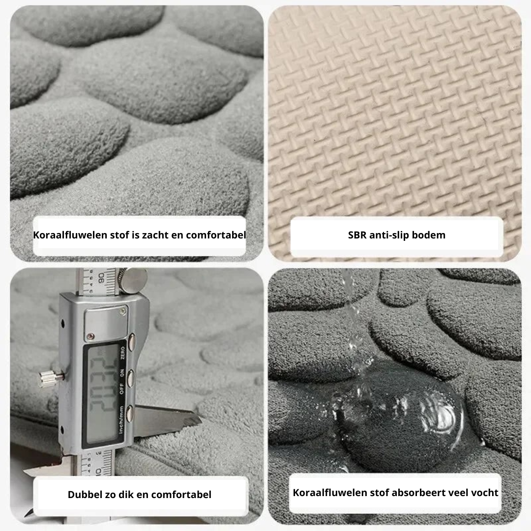 CoralMat | anti-slip en vocht absorberend