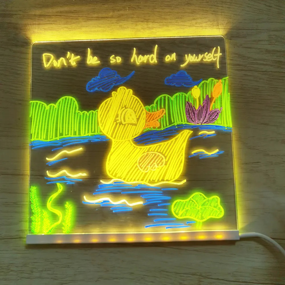 GlowBoard - Dé Creatieve LED Lamp voor Uw Persoonlijke Kunstwerk