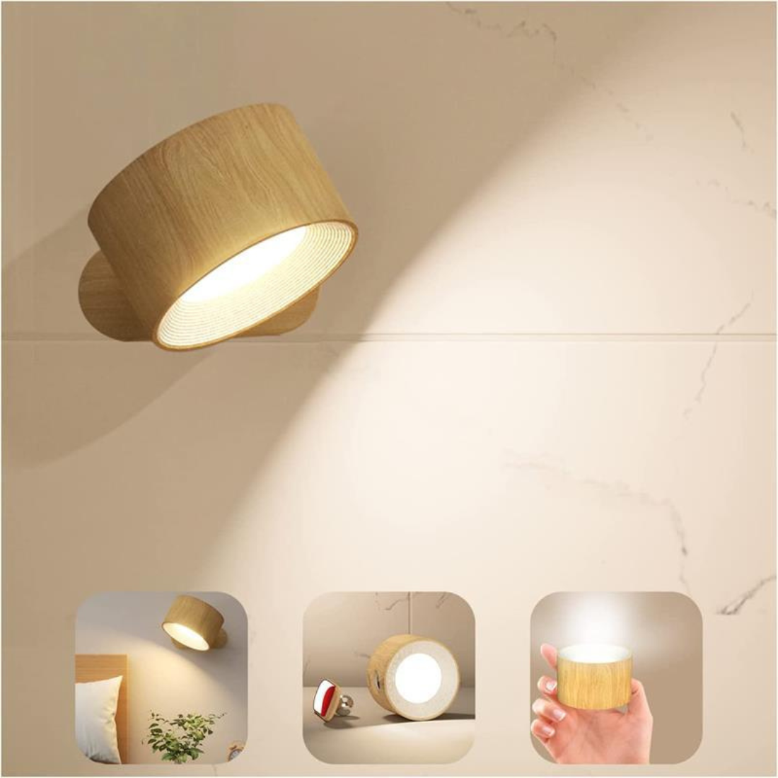 SolveroFlex – De Magische Draadloze Wandlamp voor Jouw Interieur