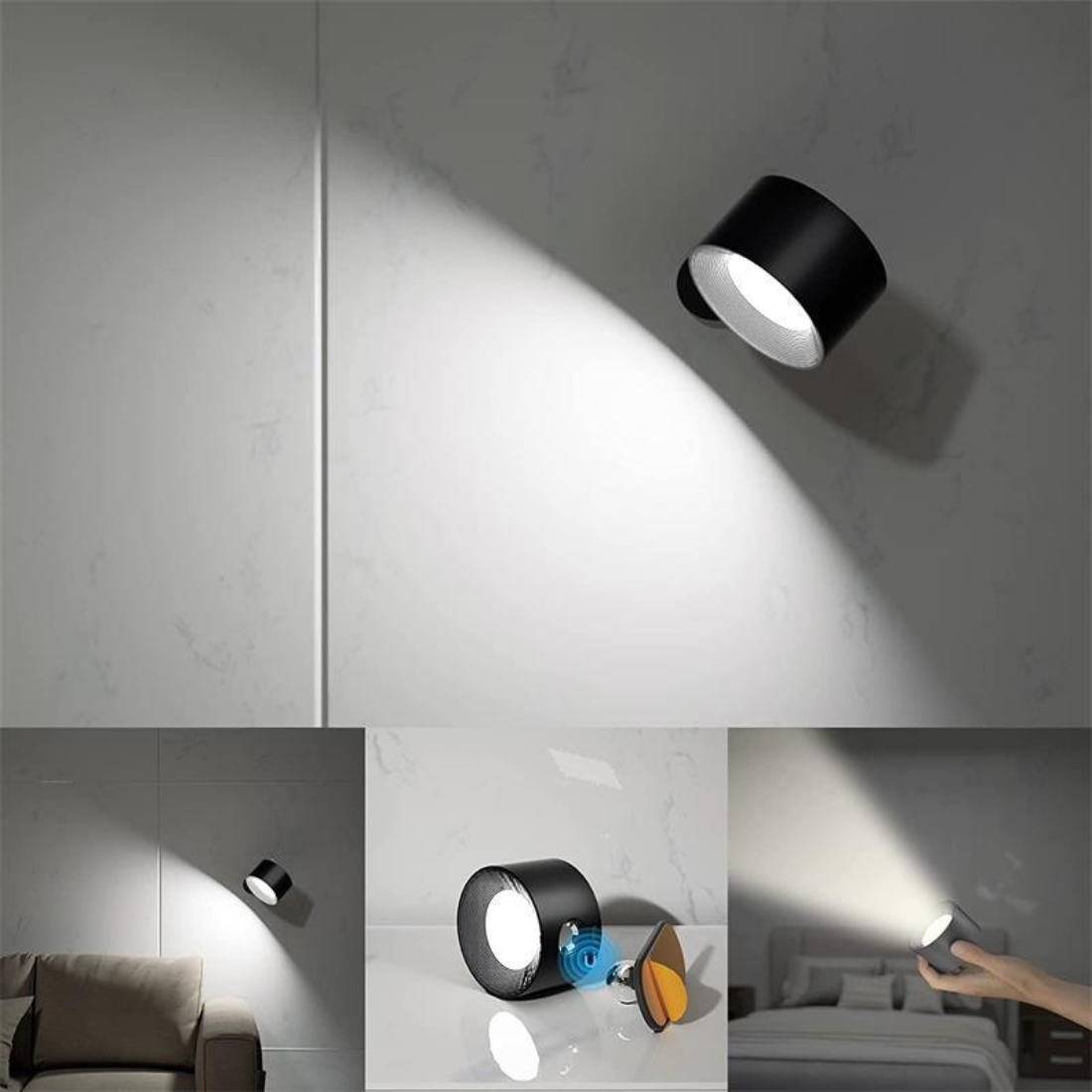 SolveroFlex – De Magische Draadloze Wandlamp voor Jouw Interieur