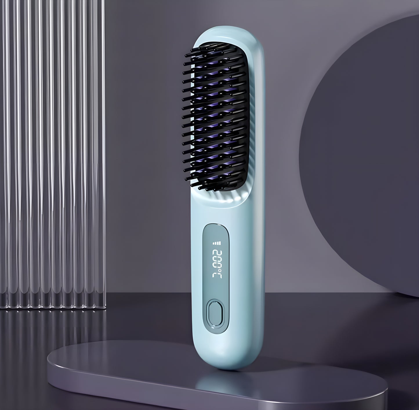 LuxBrush Pro - Draadloze Stylingborstel voor Perfect Haar, Altijd en Overal