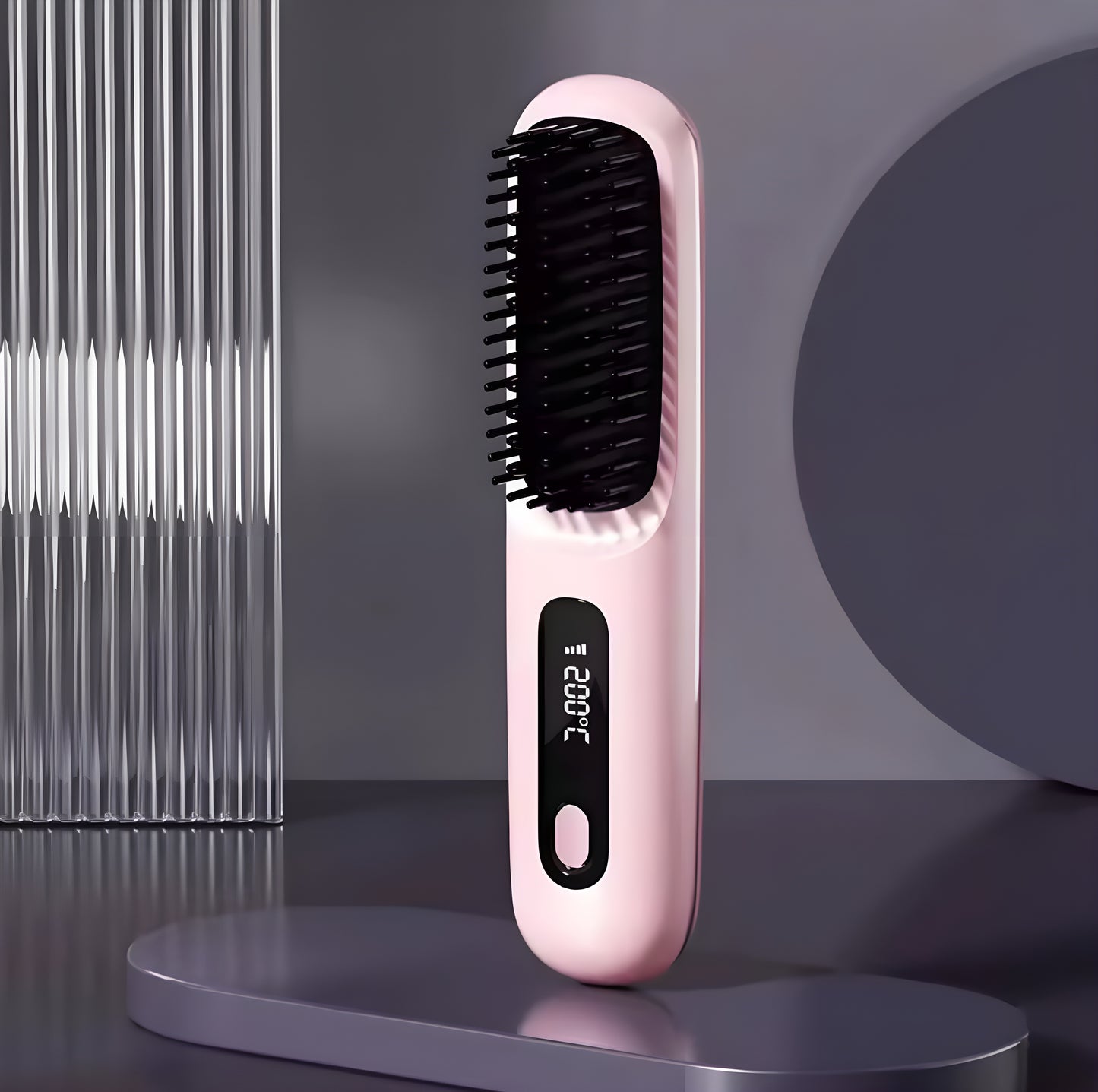 LuxBrush Pro - Draadloze Stylingborstel voor Perfect Haar, Altijd en Overal