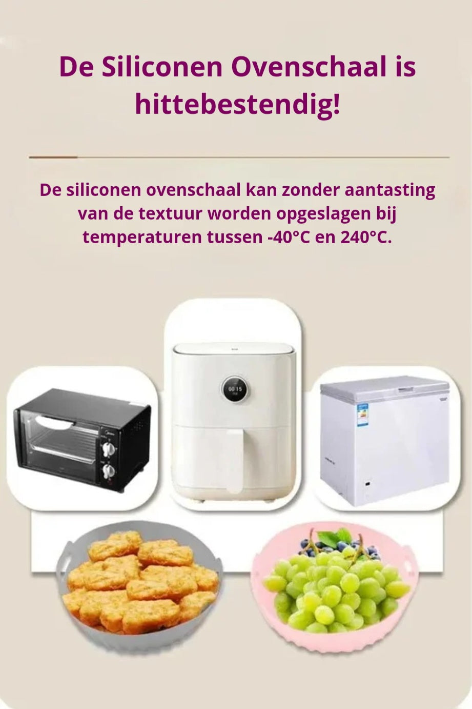 Siliconen ovenschaal | snel en gemakkelijk schoon