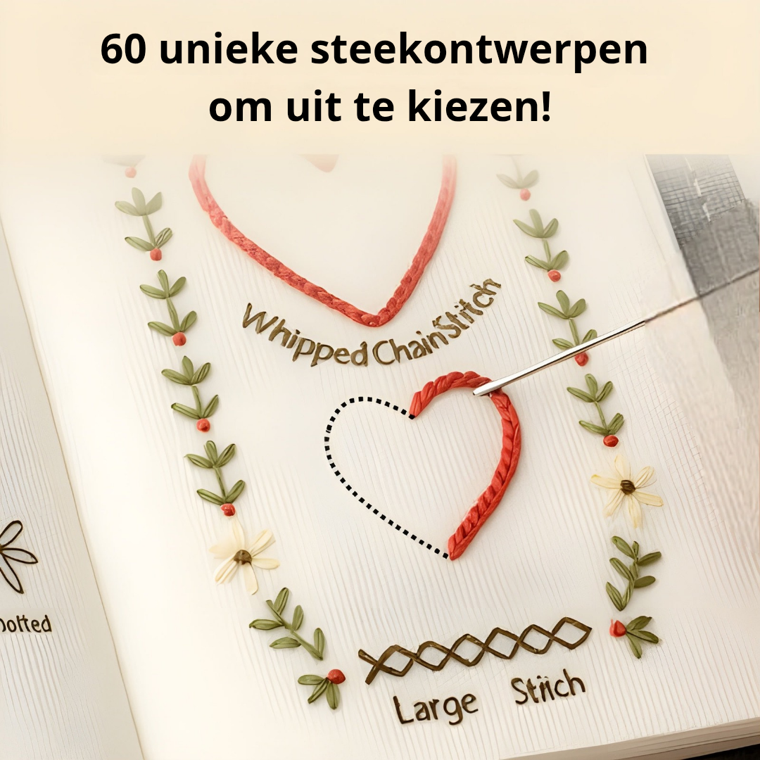 Mindful Stitch™ – Creatieve ontspanning en borduurkunst in perfecte harmonie