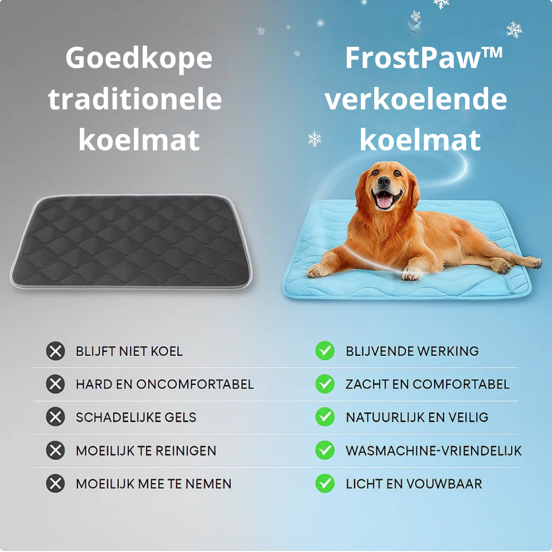 FrostPaw™ – De #1 oplossing tegen hittestress bij honden