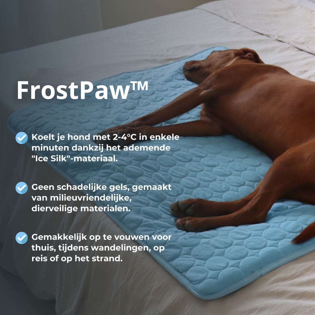 FrostPaw™ – De #1 oplossing tegen hittestress bij honden