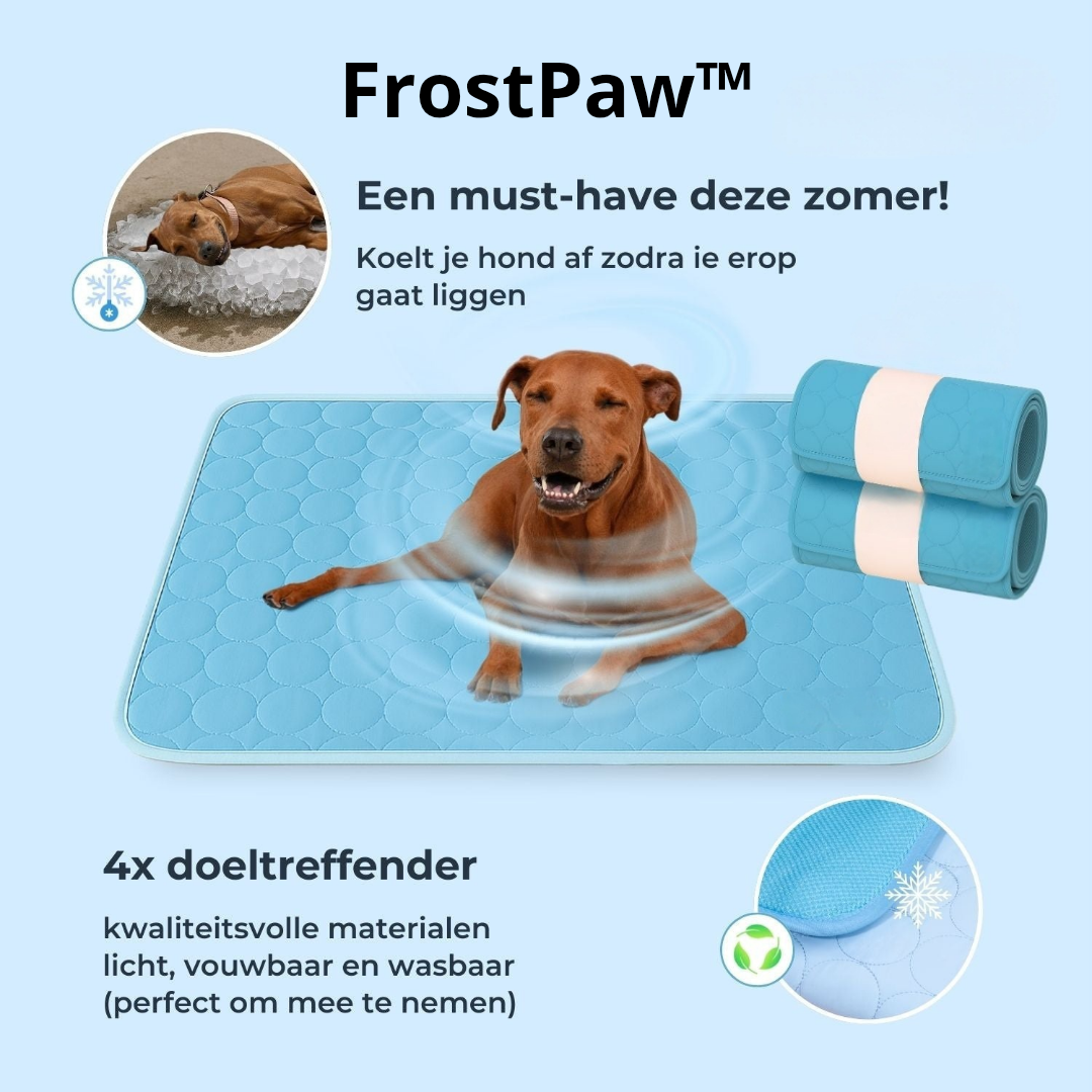 FrostPaw™ – De #1 oplossing tegen hittestress bij honden