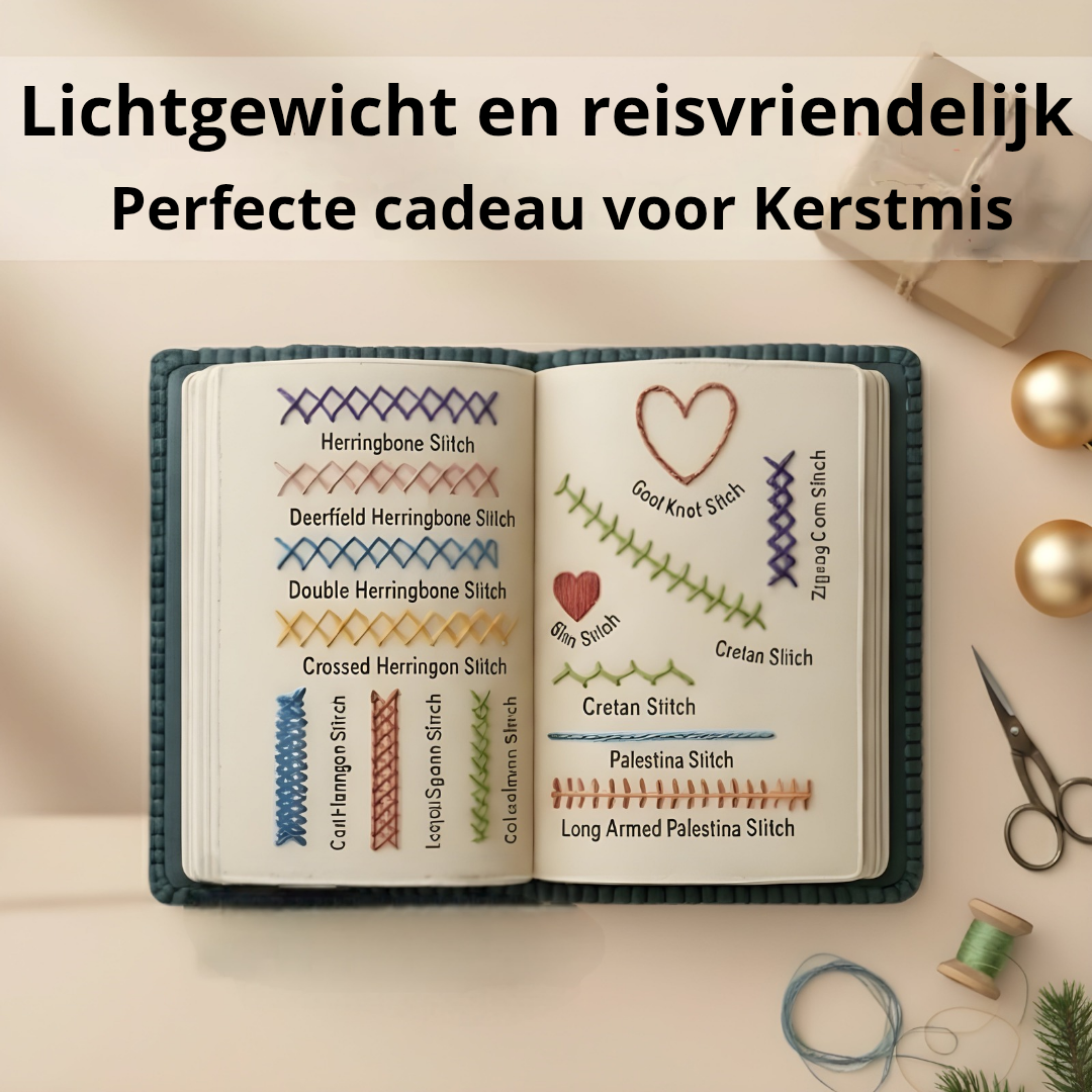 Mindful Stitch™ – Creatieve ontspanning en borduurkunst in perfecte harmonie