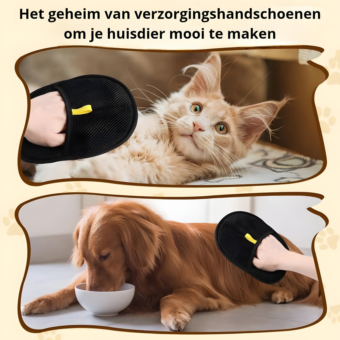 FurEase Pro – Verwijder moeiteloos dierenharen én verzorg uw huisdier in één beweging